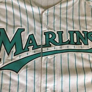Vintage Marlins Baseball Jersey